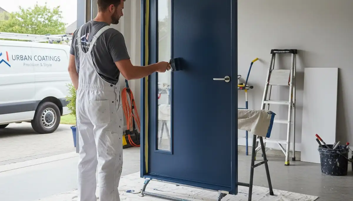 Professional door painting service in Jacksonville FL by expert house painters for lasting curb appeal
