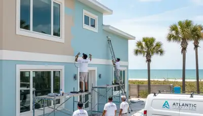 Professional house painters in Jacksonville FL providing exterior home painting services