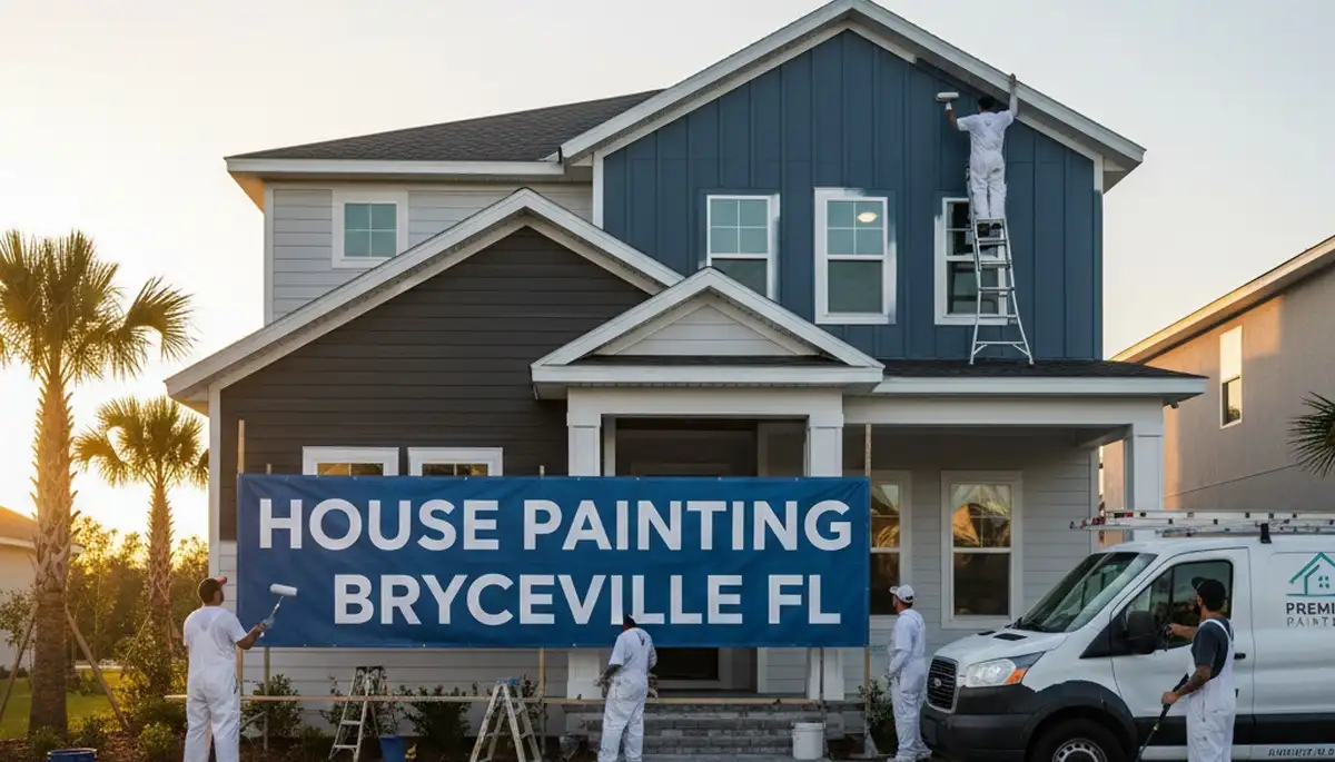 Professional house painters in Jacksonville FL providing expert residential exterior painting services