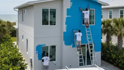 Professional house painters in Jacksonville FL providing expert exterior and interior painting services
