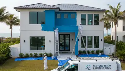 Professional house painters in Jacksonville FL providing expert residential painting services