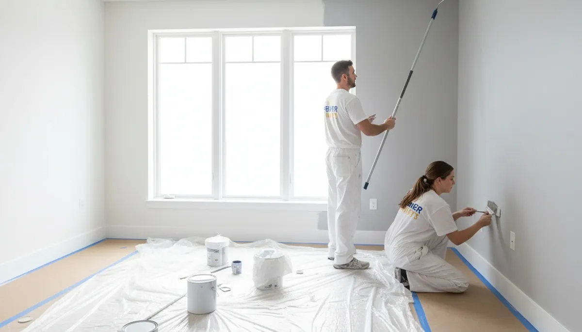 Professional interior house painting in Jacksonville FL with moisture-resistant finishes
