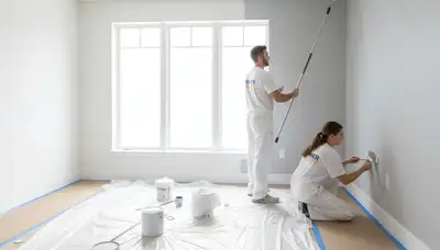 Professional interior house painting in Jacksonville FL with moisture-resistant finishes
